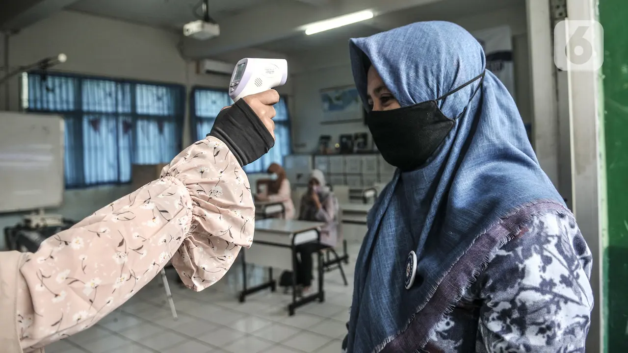 Simulasi Sekolah Tatap Muka dengan model Kelas Hybrid