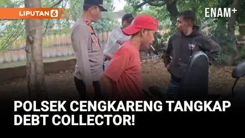 VIDEO: Bikin Resah, 4 Debt Collector Ditangkap!