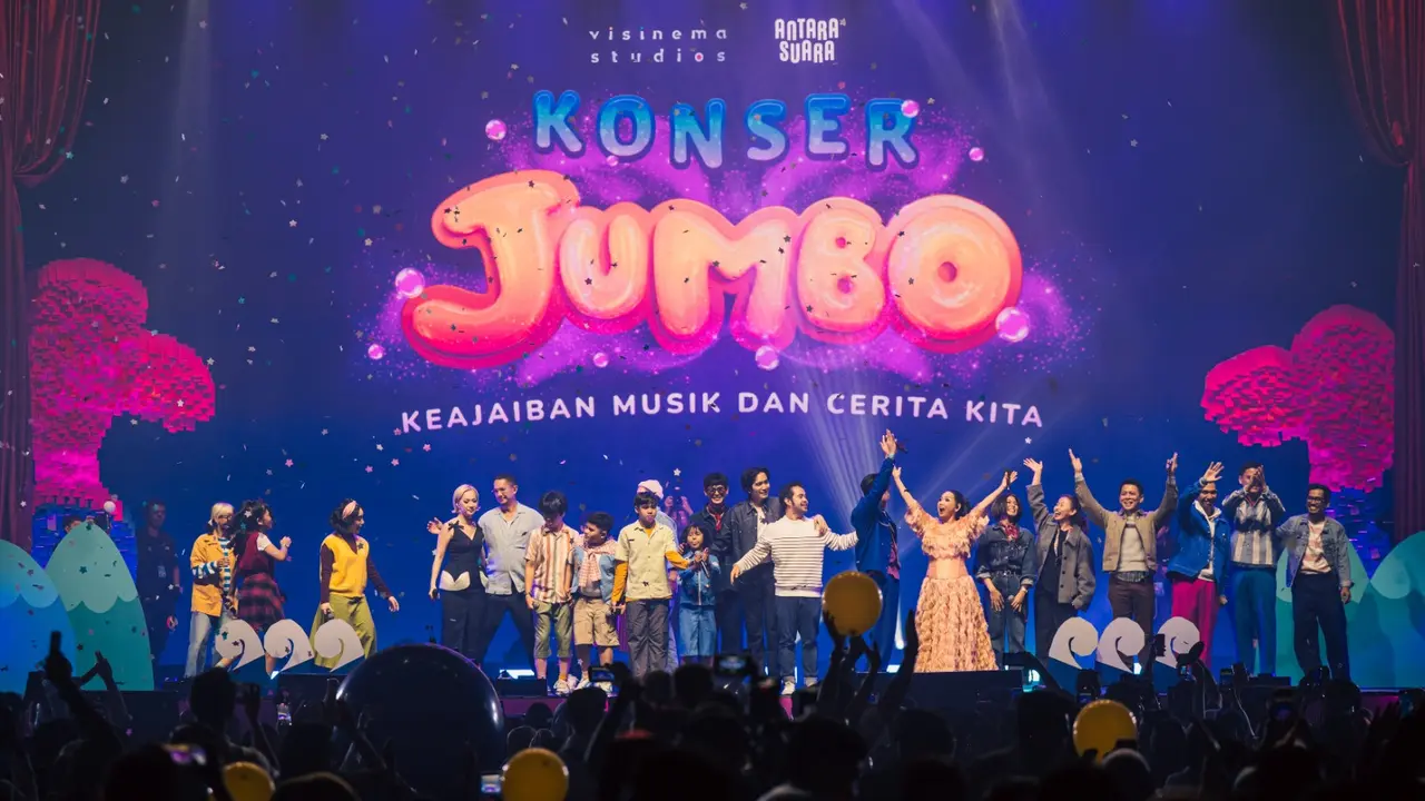 Konser JUMBO: Keajaiban Musik dan Cerita Kita Sukses Pukau Ribuan Penonton Berbagai Usia