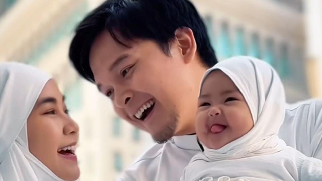 Ajak Anak, 5 Potret Manis Anisa Rahma dan Suami Jalani Umrah Saat Ramadan