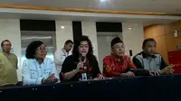 Dinkes DKI menggelar konferensi pers soal kasus Debora. (Liputan6.com/Fachrur Rozie)