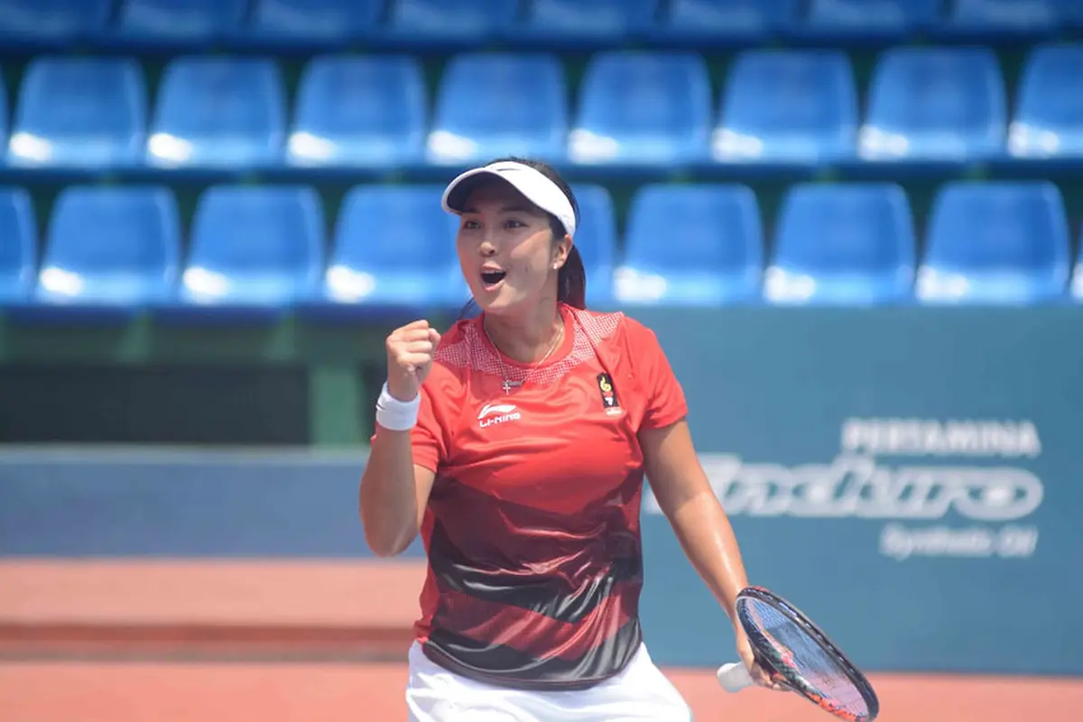7 Potret Aldila Sutjiadi, Petenis Lapangan yang Sumbang Emas di Sea Games 2019
