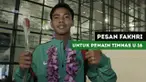 Pemain Timnas Indonesia U-16, David Maulana mengungkapkan pesan pelatih dari pelatih Fakhri Husaini.
