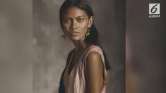 Laras yang masih berusia 18 tahun sudah tampil di Vogue Amerika dan Schon London.