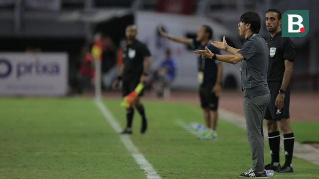Foto: Yuk Lihat Kelakuan Shin Tae-yong di Laga Pamungkas Kualifikasi Piala Asia U-20 2023