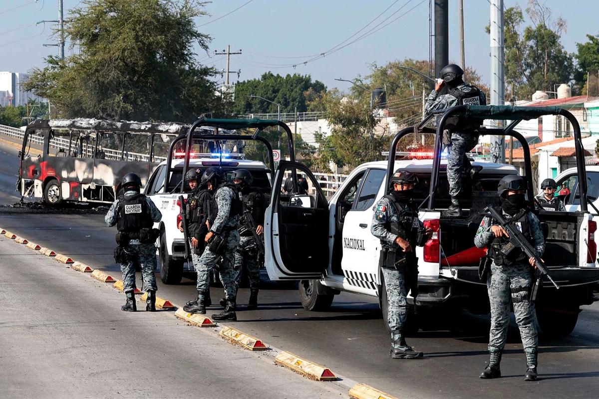 FOTO: Situasi Mencekam di Jalisco Pascakematian Pemimpin Kartel El Mencho