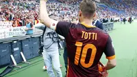 Totti Tetap Istimewa pada Laga ke-600 Bersama AS Roma