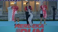 Kemeriahan Merdeka Run 2026, Diramaikan Atraksi Pesawat Tempur F-16