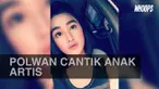Wajah cantik yang dimiliki ternyata diturunkan dari sang ibu yang juga seorang bintang film layar lebar.