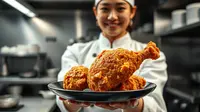 Cara Membuat Ayam Crispy yang Renyah dan Gurih, Perhatikan Penggunaan Tepungnya