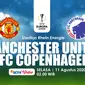 MANCHESTER UNITED VS KOPENHAGEN  (Liputan6.com/Abdillah)