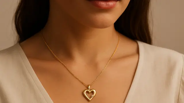 Model Kalung Emas Asli yang Everlasting/Ilustrasi gambar oleh AI