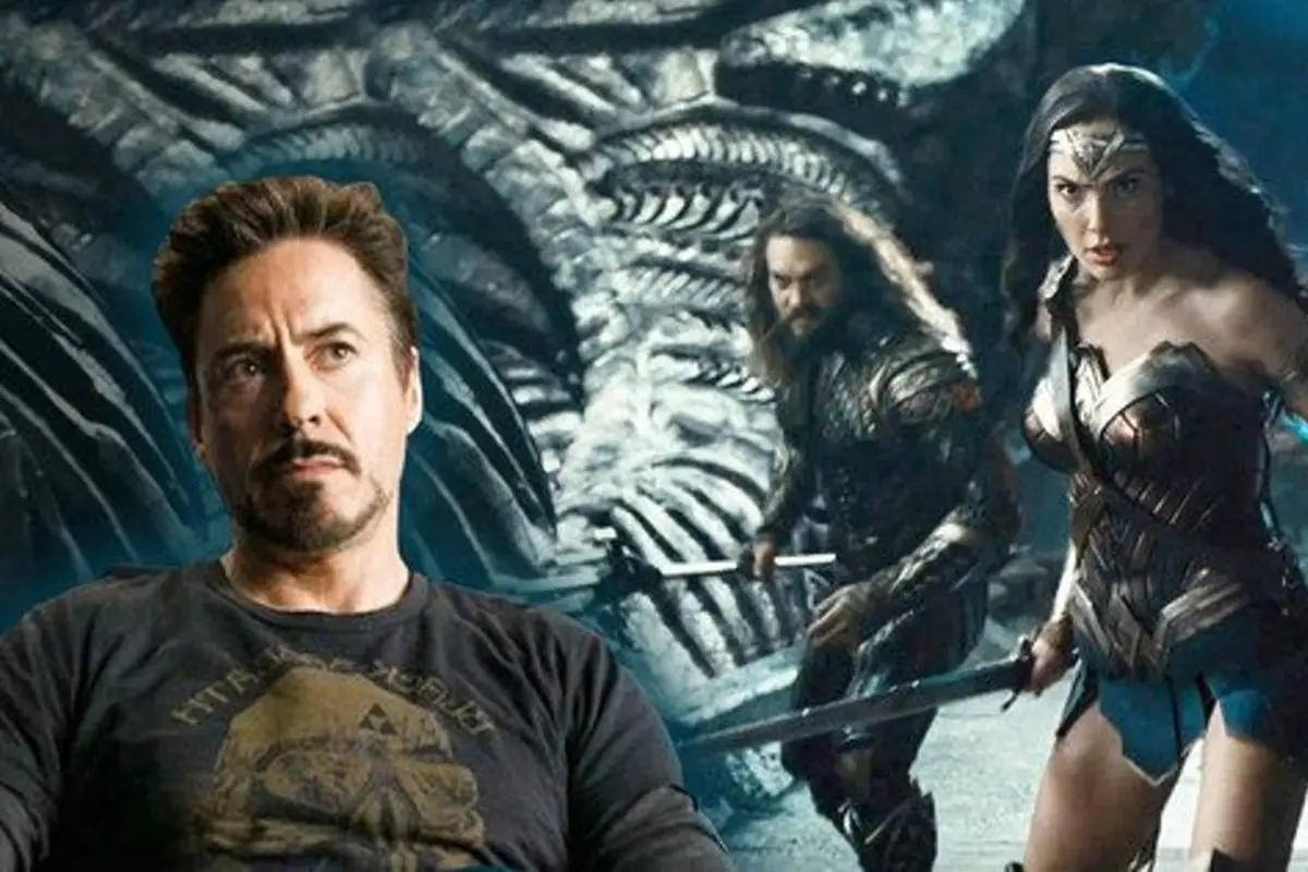[Bintang] The Avengers nonton bareng trailer Justice League