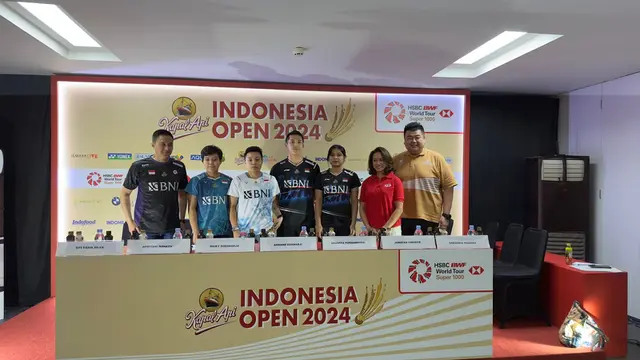 Press Conference Pre-Match Indonesia Open 2024
