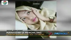 Hilangnya mahasiswi tersebut bersamaan dengan kasus hilangnya uang kemahasiswaan.