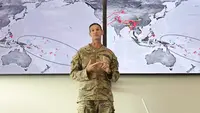 James Bartholomees memaparkan hal yang mendasari US Army Pacific menjalankan tugas pengamanan dan bekerja dengan mitra di kawasan.