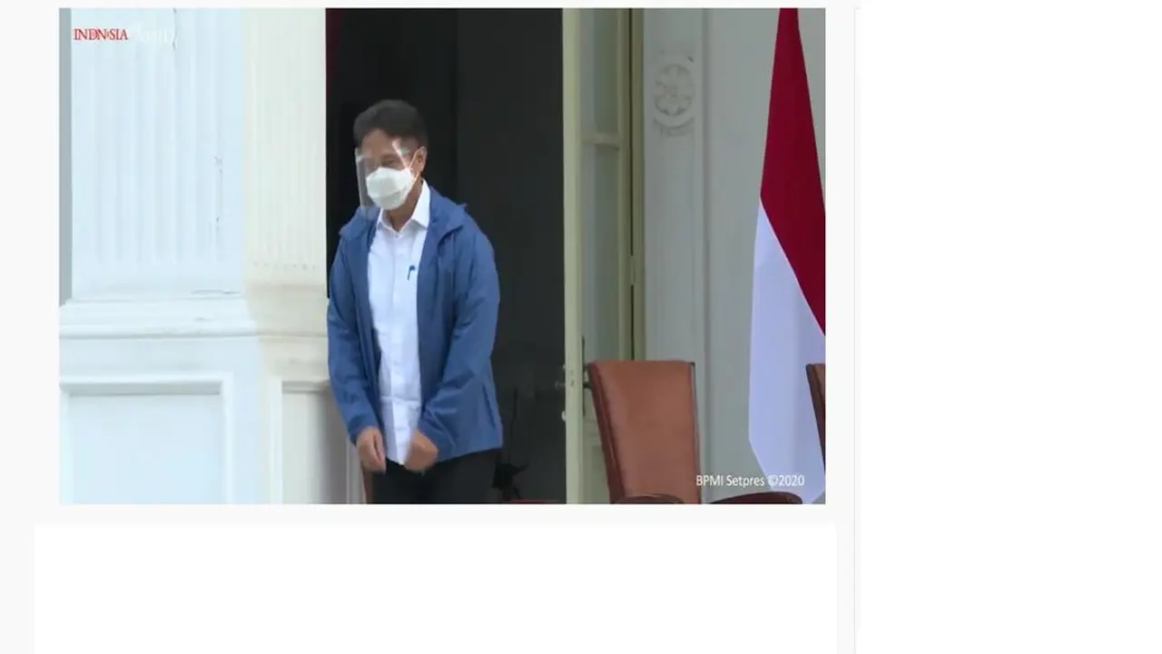 Reshuffle kabinet, Presiden Jokowi dan Wapres Ma'ruf Amin umumkan menteri baru di Istana Kepresidenan Jakarta