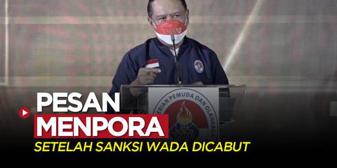 VIDEO: Pesan Menpora Setelah Indonesia Sudah Bebas dari Sanksi WADA
