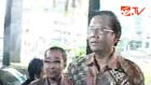 Mahfud MD dan Janedri Datangi KPK