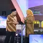 Pasangan Sudirman Said - Ida Fauziyah saat acara debat cagub Jateng. (foto : liputan6.com / edhie prayitno ige)