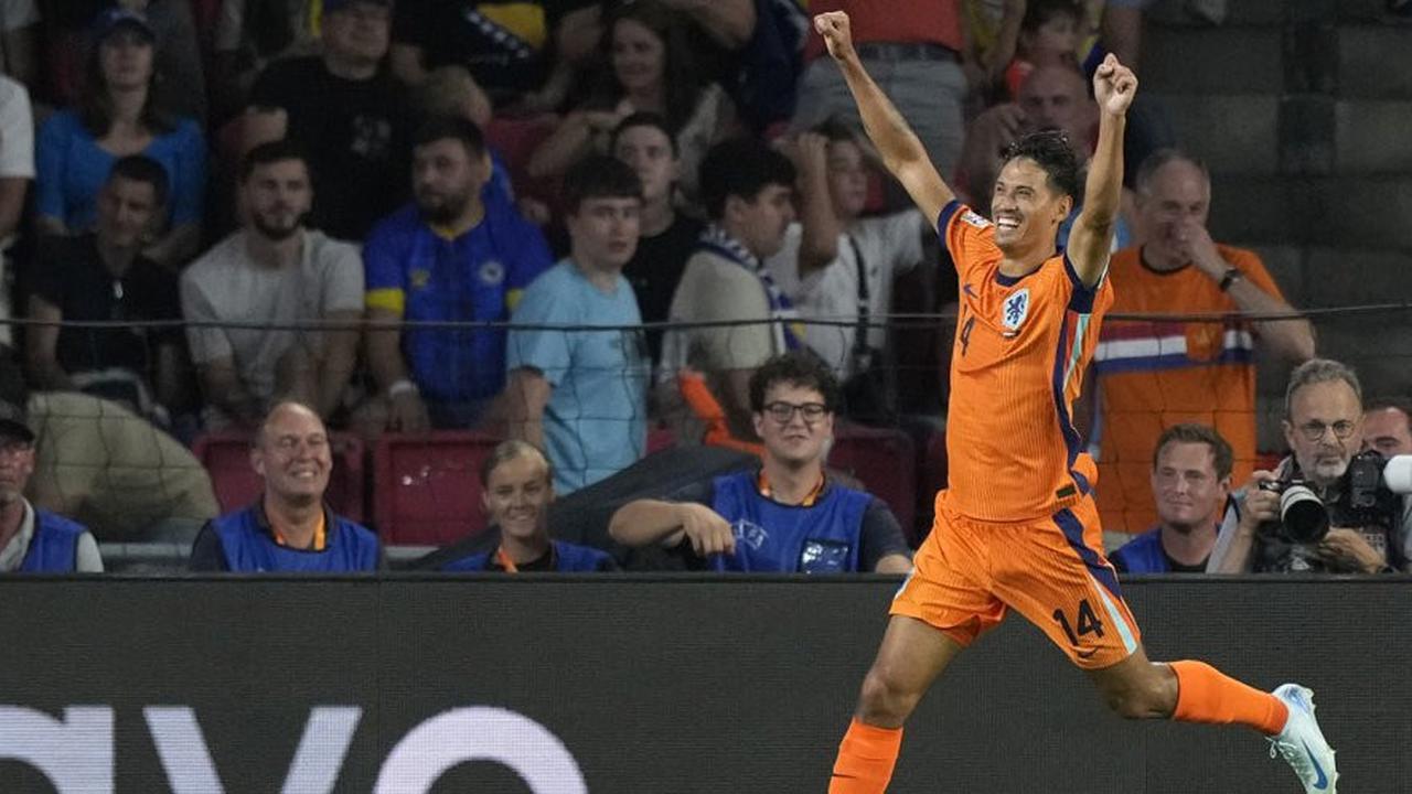 Pemain Terbaik dalam pertandingan Belanda melawan Bosnia-Herzegovina: Tijjani Reijnders.