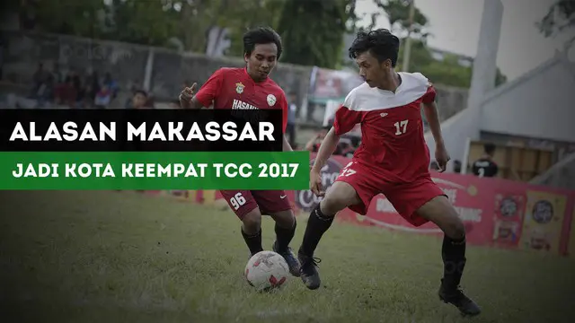 Kota Makassar terpilih menjadi kota keempat pada turnamen Torabika Campus Cup 2017