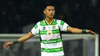 Pemain anyar Persebaya, Malik Risaldi. (Dokumentasi Persebaya)