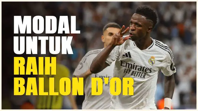 VIDEO: Vinicius Junior Cetak Hattrick, Pelatih Real Madrid Sebut Jadi Modal untuk Raih Ballon d'Or