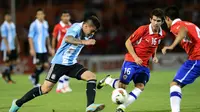Juan Manuel Iturbe saat bersama timnas Argentina U-20 (DANIEL GARCIA / AFP)
