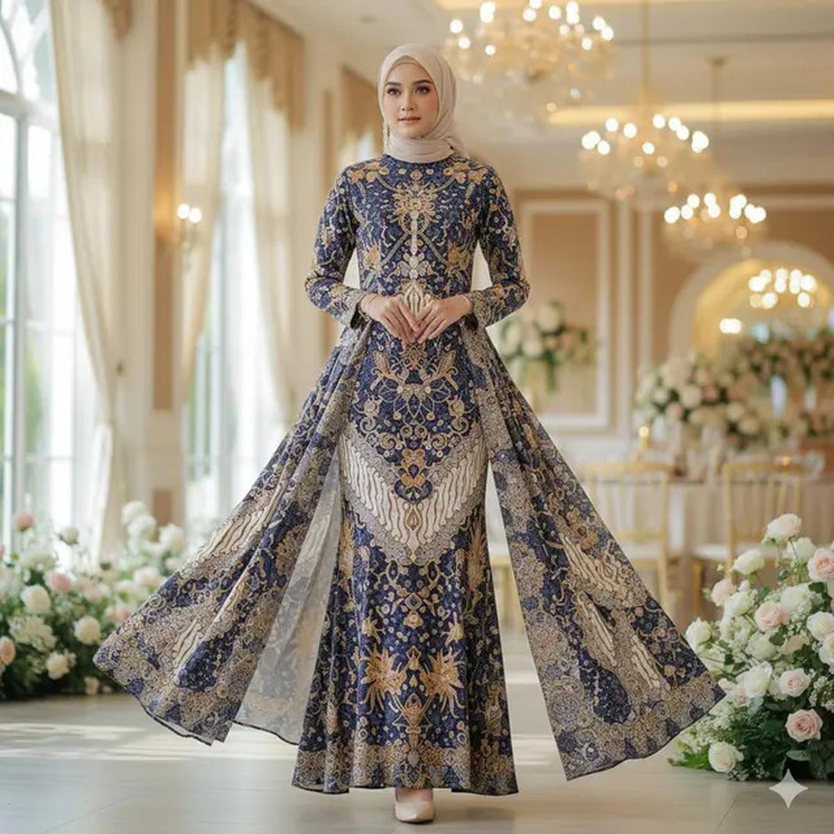 9 Model Gamis Batik buat Kondangan 2025 yang Modern dan Elegan