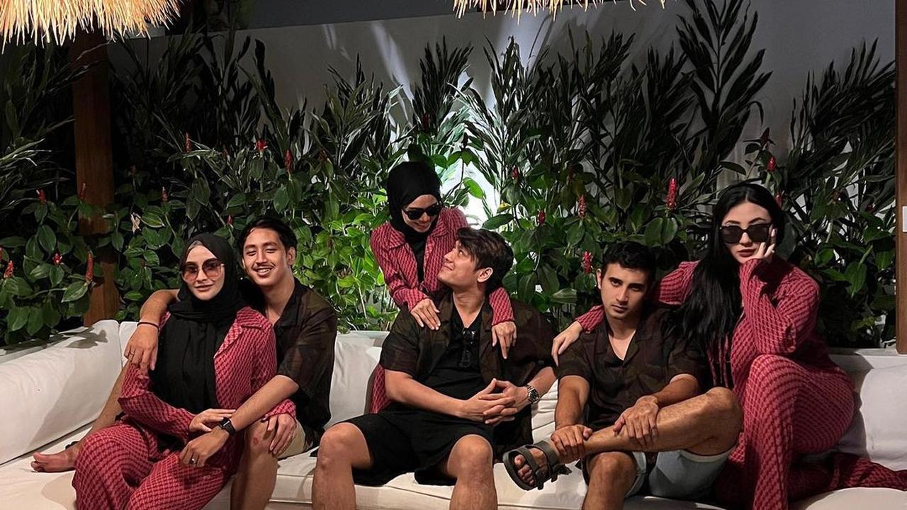 Lesti Kejora triple date bareng Margin Wieheerm dan Shania Indriani serta suami masing-masing (Foto: IG marginw)