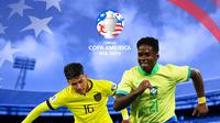 Copa America - Kendry Paez, Endrick (Bola.com/Adreanus Titus)