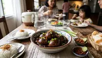 Resep Semur Telur Cokelat Pekat, Bumbunya Meresap dengan Rasa yang Mantap
