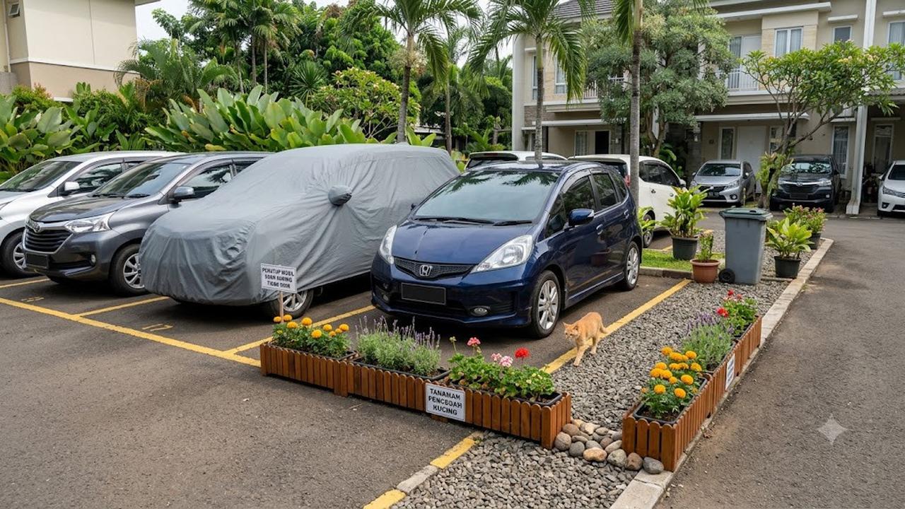 Cara agar Kucing Tidak Naik ke Kap Mobil/AI Generated