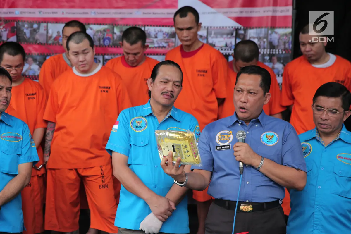 Sita 37 Kg Sabu, BNN Bongkar Empat Sindikat Narkoba Jaringan Internasional