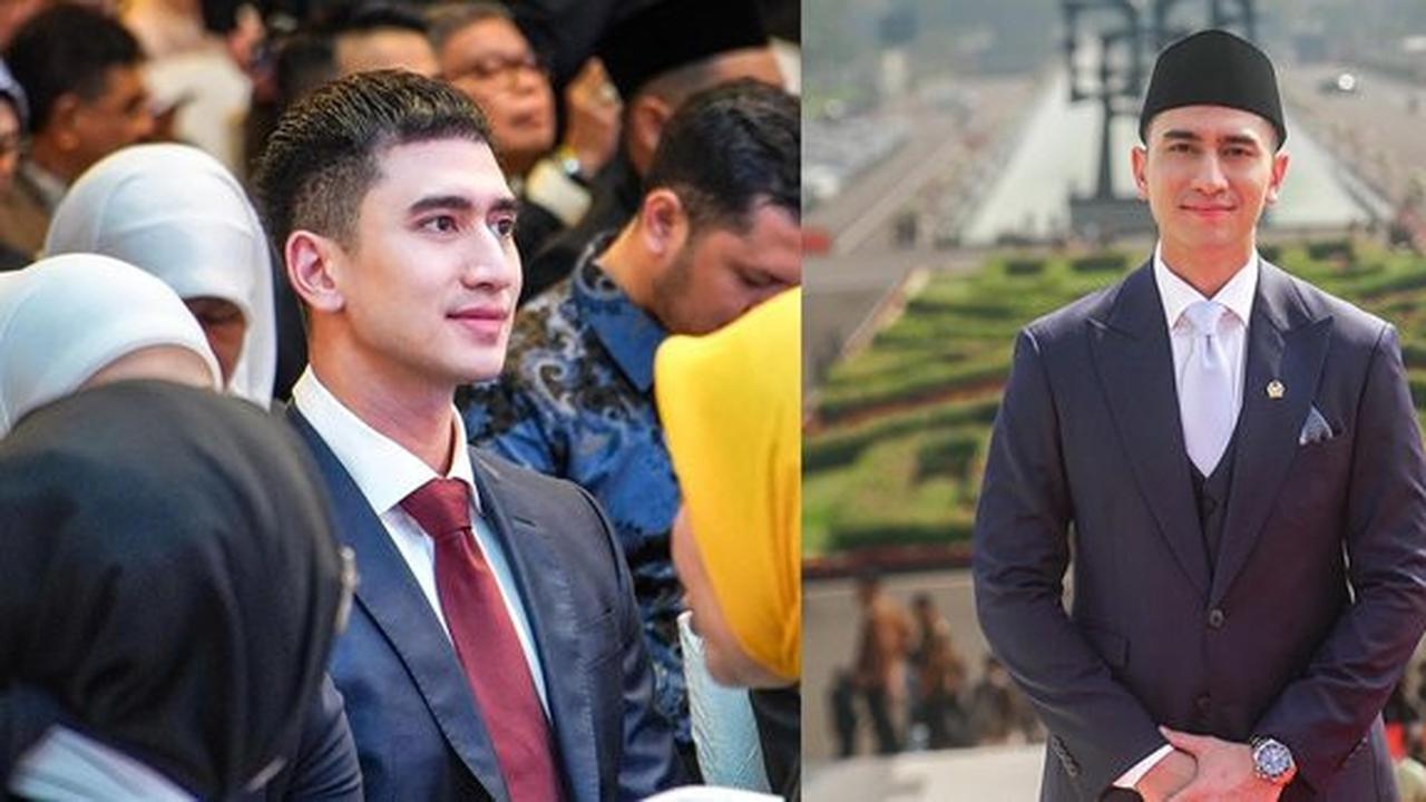8 Foto Verrell Bramasta Mengaku Merasakan Merinding Ketika Mengucapkan Sumpah di Pelantikan Anggota DPR RI