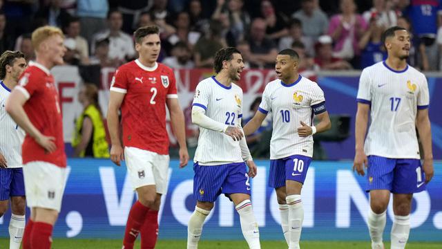 FOTO Prancis Vs Austria Euro 2024