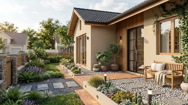 Model Teras Samping untuk Rumah