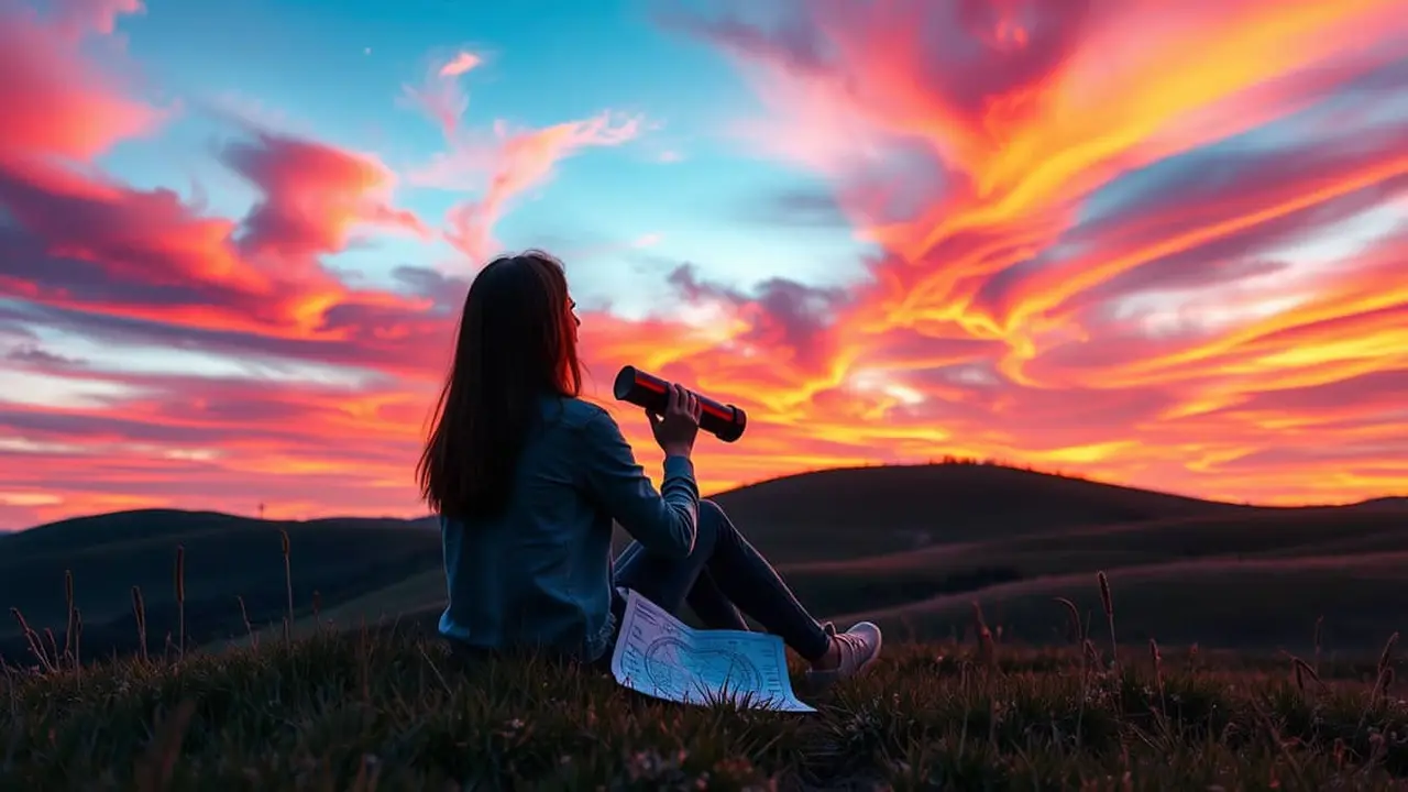 kepribadian orang yang menyukai langit senja