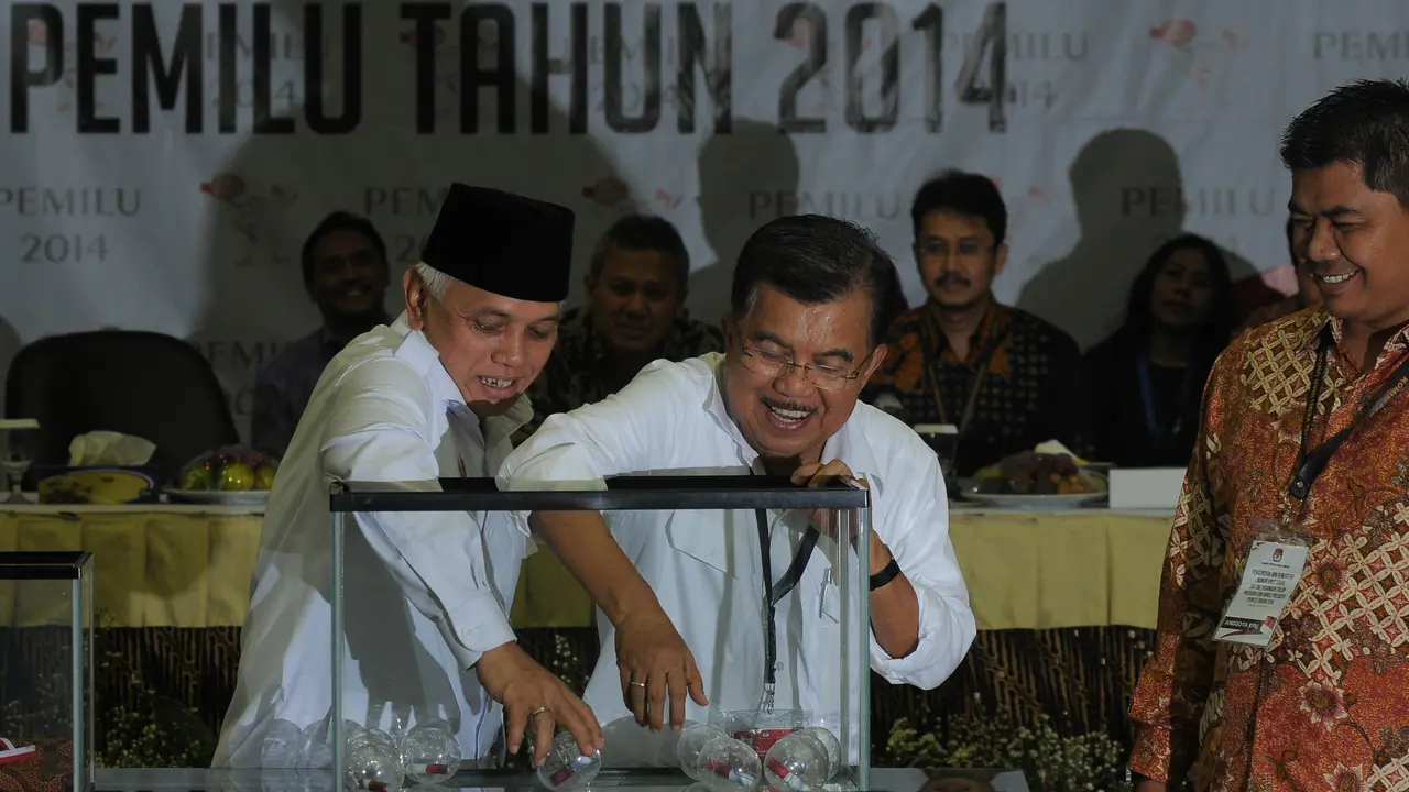 Survei LSI: JK Kuasai Indonesia Timur, Hatta di Barat