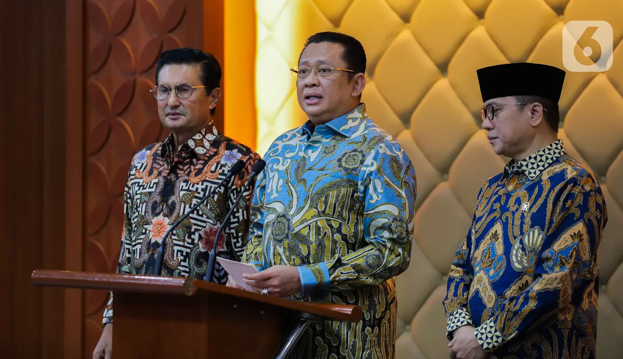 Sidang tahunan MPR akan diselenggarakan dalam satu rangkaian sidang bersama DPR dan DPD yang akan dihadiri lebih kurang 1549 undangan. (Liputan6.com/Faizal Fanani)