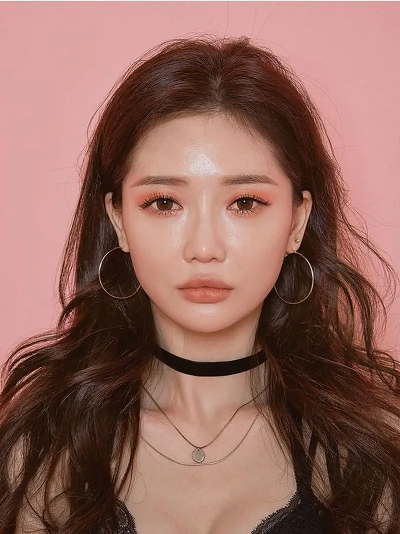 ilustrasi peach makeup korea/pexels