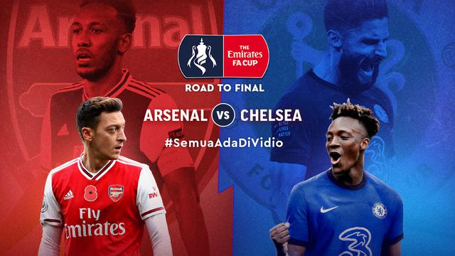 Live Streaming Final Piala Fa Di Vidio Arsenal Vs Chelsea Duel Para Mantan Di Wembley Bola Liputan6 Com