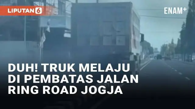 Insiden tak terduga terjadi di Ring Road Utara Yogyakarta pada Kamis (29/8/2024). Sebuah truk nekat melaju di atas pembatas jalan jalur cepat dan lambat. Truk seakan tak mau berhenti maupun kembali ke jalur yang semestinya ketika melintas di jalur pe...