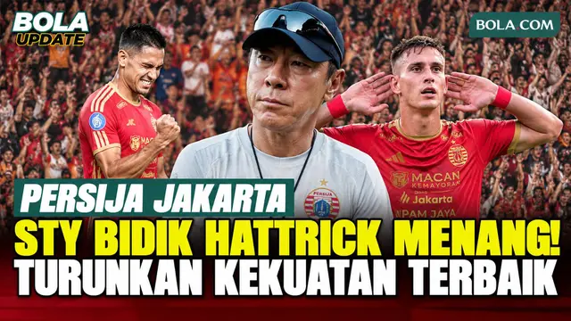 Shin Tae-yong Ungkap Persiapan Persija Hadapi Java United, Bidik Tiga Kemenangan Beruntun