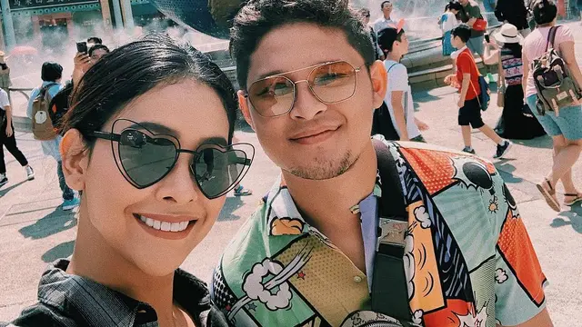 [Fimela] Bunga Jelitha dan Syamsir Alam