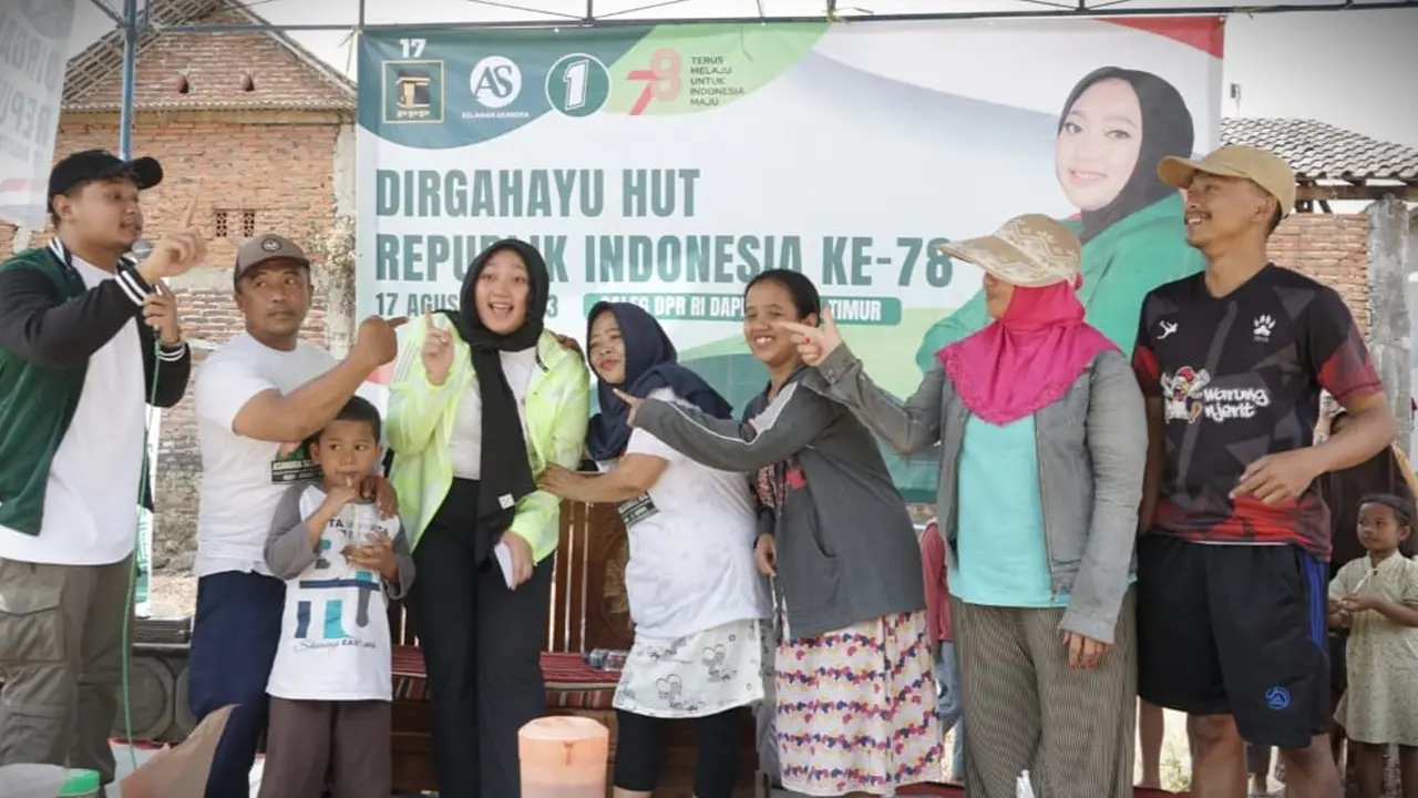 Bakal calon legislatif dari Partai Persatuan Pembangunan (PPP) Asandra Salsabila
