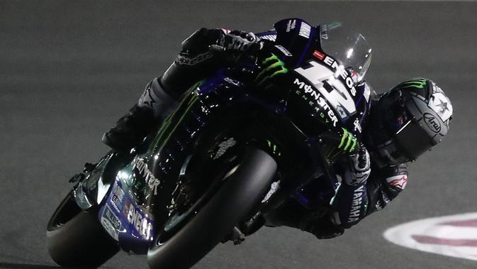 Pembalap Monster Yamaha, Maverick Vinales, (AFP/Karim Jaafar)