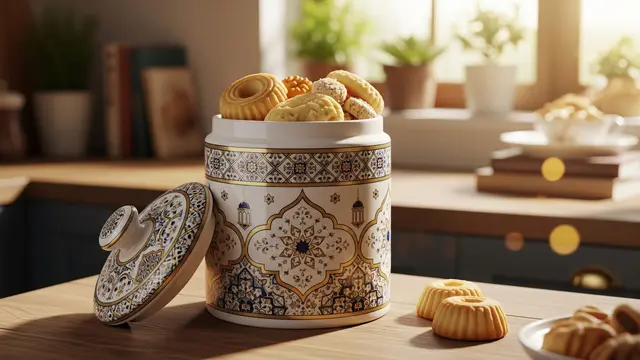 Toples Keramik dengan Penutup Kedap Udara