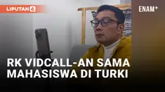 Ridwan Kamil Pantau Kondisi Mahasiswa Jabar Terdampak Gempa Turki
